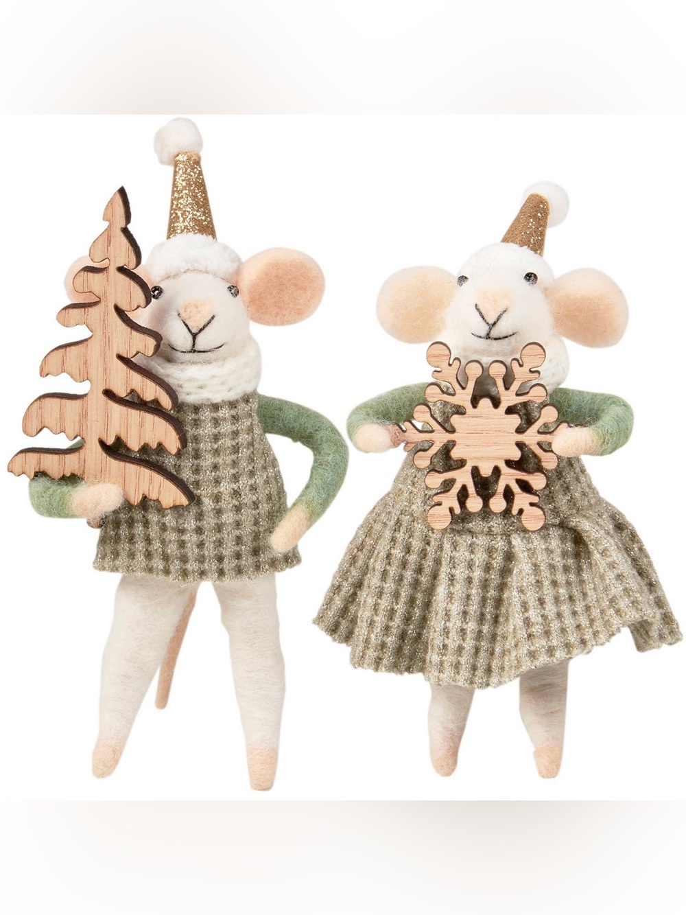 Winter Mice Critter Set Primitives by Kathy
